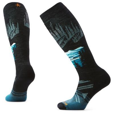 Smartwool - Women's Ski Full Cushion Alpine Auroras Stockings - Skisocken Unisex S | EU 34-37 schwarz Image