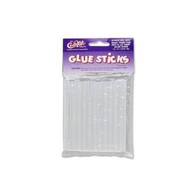 Chenille Kraft Company Glue Sticks, 4"x5/16" Diameter, 12 Sticks