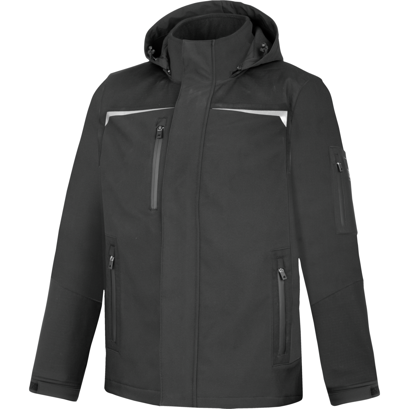 Softshell de travail TEMPER noire