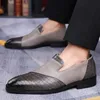 Britischen Stil Klassische Sozialen Schuh Männlichen Spitz Leder Herren Business Schuhe Größe 38-48 Slip-on Kleid schuhe Mann zapatos hombre