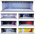 Modelli diorama per garage per auto in scala 1/64 con illuminazione a LED USB Vetrina per parcheggio per auto in miniatura per scatola di auto modello