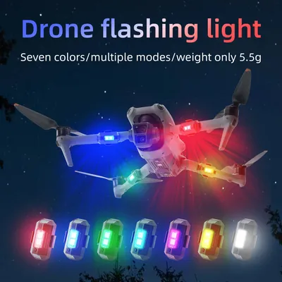 Mini Drone Flash Light For Dji Mini 2 Dji Mini 1 4K 4 Pro Dji Air 3 3S Air 3 Dji Mavic 3 Dji Mavic Pro Flashing Warning Light