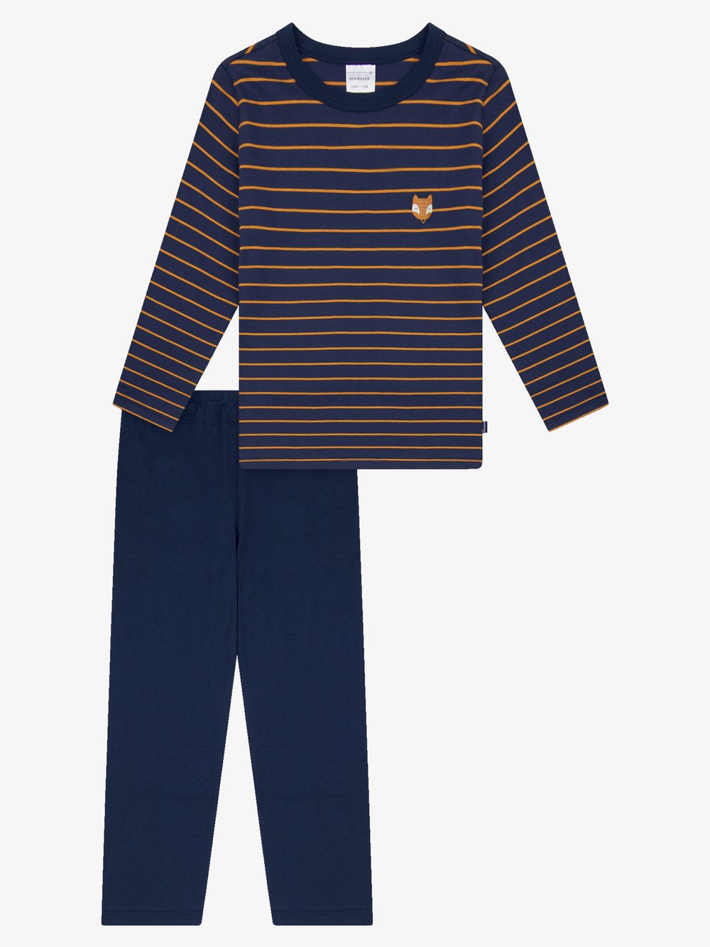 Schiesser Pyjama Jungen orange, 98 Image