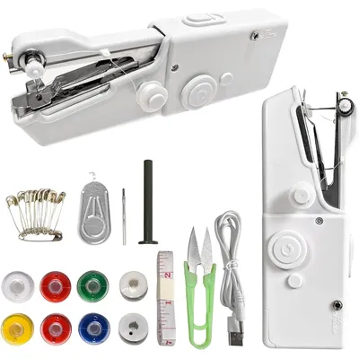 Mini Portable Handheld Sewing Machine，Sewing Machine For Beginners, Fast Stitching And Easy To Use, Suitable For Beginners