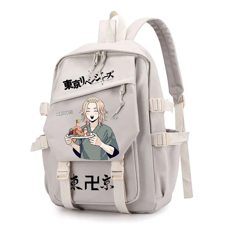 Anime japonais Tokyo Revengers imprimer sacs à dos hommes femmes étudiant sac sacs d'école grande capacité école sac à dos
