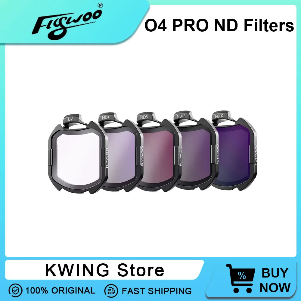 Flywoo O4 Pro Zubehör Weitwinkelobjektiv 155 ° ​ ​ Für O4 Pro ND UV ND Filter V2 für Drohnenkamera O4 pro Kamera TPU Protect Image