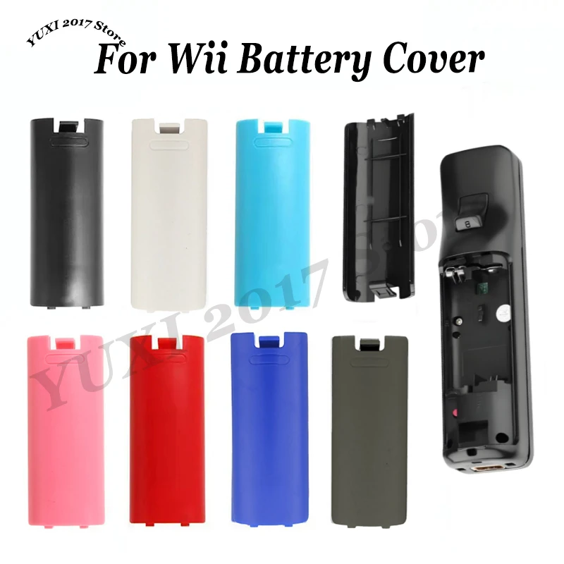 1PC Wireless Game Controller Batterie Box Zurück Abdeckung Ersatz Für Wii Remote Geeignet für Alle Wii Fernbedienungen Image