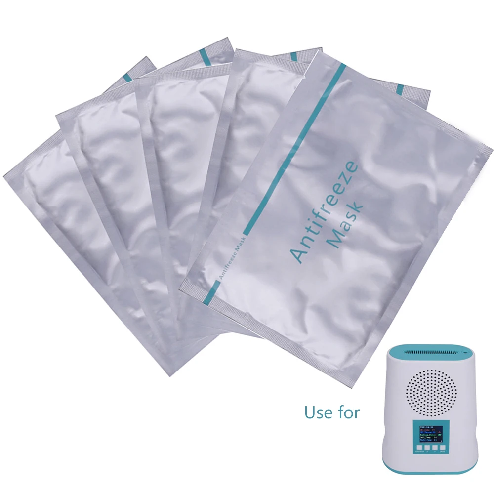 10PCS Anti Freeze Membran Kavitation Einfrieren Fett Kryo Kühlung Gewicht Verlust Therapie Kryolipolyse Pads Frostschutzmittel Kühl Gel Film Image