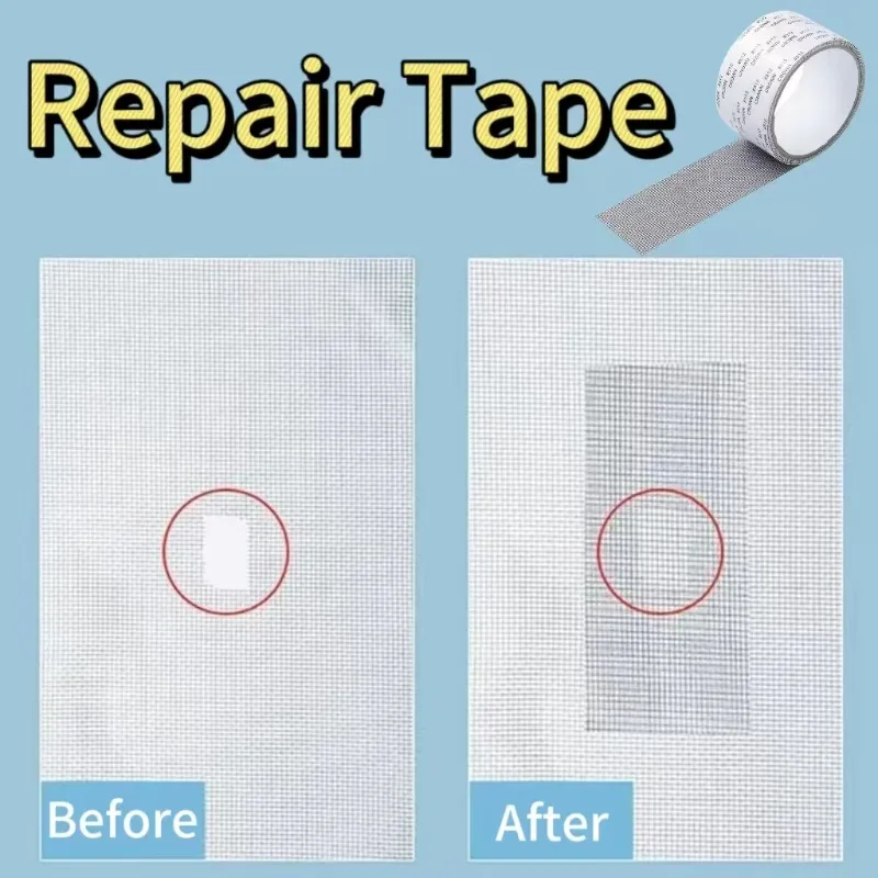 1-5 stücke Fix Net Fenster Hause Klebstoff Anti Moskito Fly Bug Insekten Reparatur Bildschirm Wand Patch Aufkleber Mesh fenster Bildschirm Windows Image