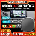 Android 14 TV Box 5 in 1 Carplay Ai Box NUOVO 4/8-Core Wireless Carplay Android Auto Adattatore Per VW Toyota Nissan Honda Ford Benz