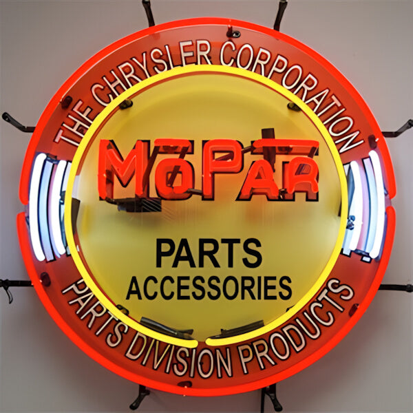 Neonetics Mopar Parts Accessories 24-Inch Neon Sign