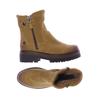 Marco Tozzi Damen Stiefelette, Gr. 38, gelb, Leder