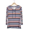 Michael Michael Kors Damen Langarmshirt, Gr. 42, mehrfarbig, Elasthan, Synthetik
