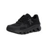 Sneaker RIEKER "Rieker Sneaker Mesh", Herren, Gr. 46, schwarz, Textil, casual, Schuhe