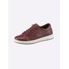 Sneaker ANDREA CONTI, Damen, Gr. 37, rot (burgund), Leder, Rindsleder, Glattleder, modisch, Schuhe