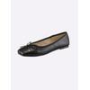 Ballerina HEINE, Damen, Gr. 41, schwarz, Synthetik, modisch, Schuhe
