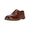 Slipper CLARKS "Aldwin Step", Herren, Gr. 44, braun, Leder, klassisch, Schuhe, mit bequemer Dämpfung