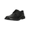 Schnürschuh CLARKS "Atticus", Herren, Gr. 43, schwarz, Leder, elegant, Schuhe, mit GORE-TEX-Technologie