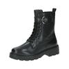 Schnürstiefelette CAPRICE "Caprice Stiefelette Nappaleder", Damen, Gr. 36, schwarz, Nappaleder, casual, Schuhe