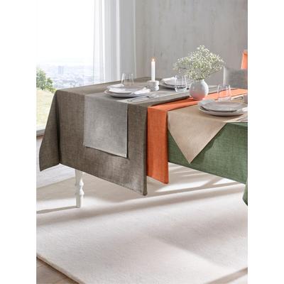 Tischdecke Gr. 4, orange (terra), B:130cm L:160cm, Tischdecken Image
