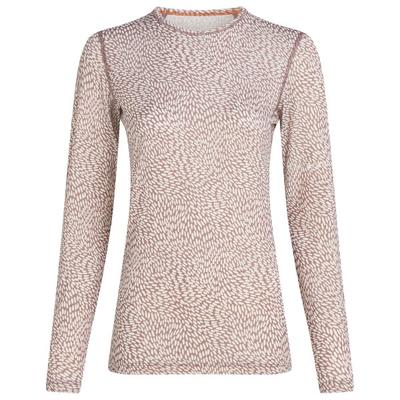Icebreaker - Women's Merino 200 Oasis L/S Crewe Flock Forms - Merinounterwäsche Gr L rosa Image