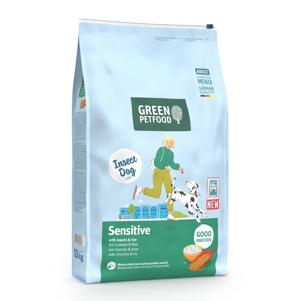 green petfood insectdog sensitive - 10 kg