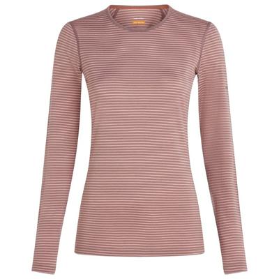 Icebreaker - Women's 200 Oasis L/S Crewe - Merinounterwäsche Gr XL rosa/braun Image