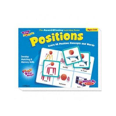 Positions Match Me Puzzle Game, Ages 5-8