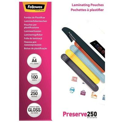 Fellowes 100x Laminierfolien »Preserve250« 250 µm Image