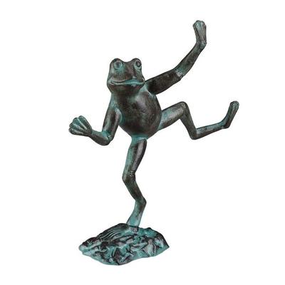 relaxdays Gartenfigur Frosch Image