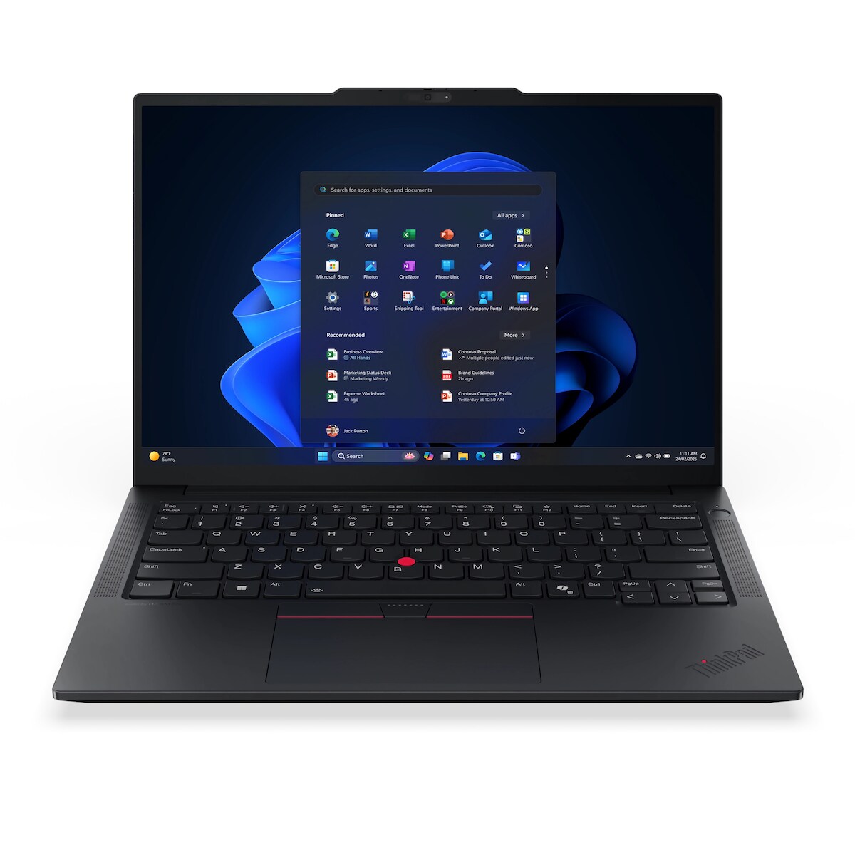 Lenovo ThinkPad E14 G7 (Black, 14" WUXGA, AMD Ryzen™ 5 220, 128 GB RAM, 4 TB SSD) mit Windows 11 Pro & Office 2024 Pro Image