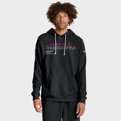 Seattle Seahawks Nike 2025 Crucial Catch Dri-FIT Hoodie - Herren Image