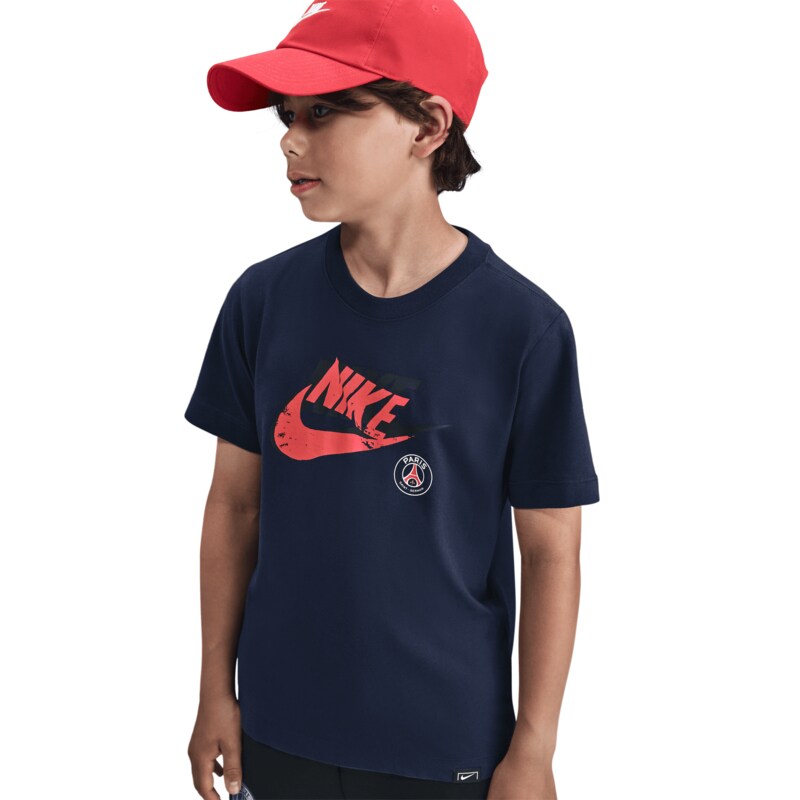 PSG Nike Futura T-Shirt - Marine - Kinder Image
