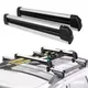 2PCS-Pack Portapacchi per sci e snowboard Portapacchi per auto Portapacchi per auto da sci Portapacchi per snowboard Portapacchi per sci in lega di alluminio