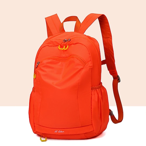 Wanderrucksack Regenfest Außen Wandern Klettern Camping Polyester Gelb Blau Purpur Image