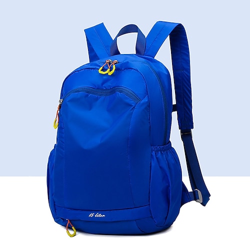 Wanderrucksack Regenfest Außen Wandern Klettern Camping Polyester Gelb Blau Purpur Image