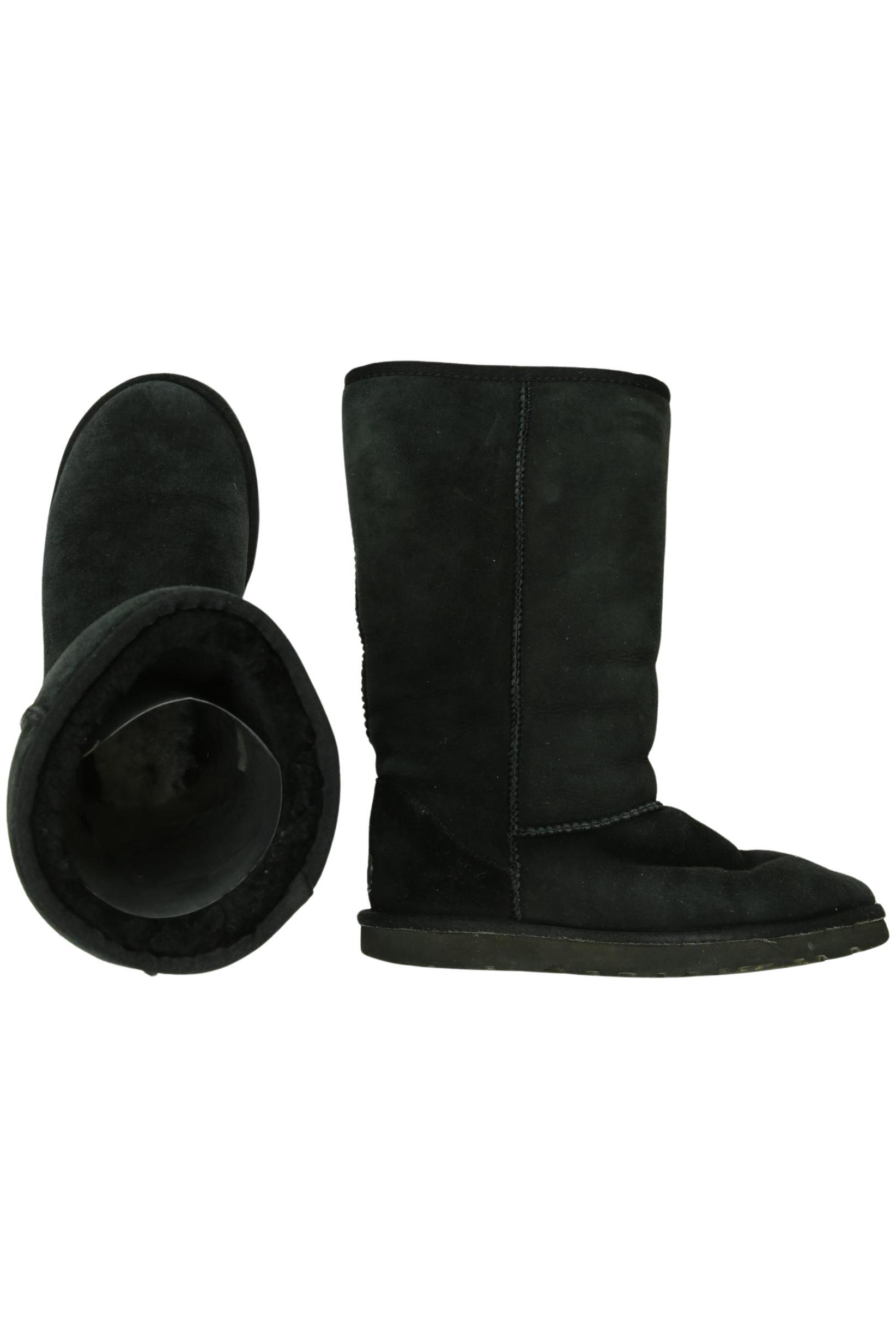 UGG Damen Stiefel, Gr. 38, schwarz, Leder Image
