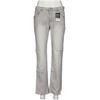 Heine Damen Jeans, Gr. 20, grau, Elasthan, Baumwolle, Synthetik
