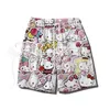 25/26 Sommer American Retro Hello Kitty Casual Sportshorts Herren und Damen 3D-gedruckte Cartoon Fun Strandshorts