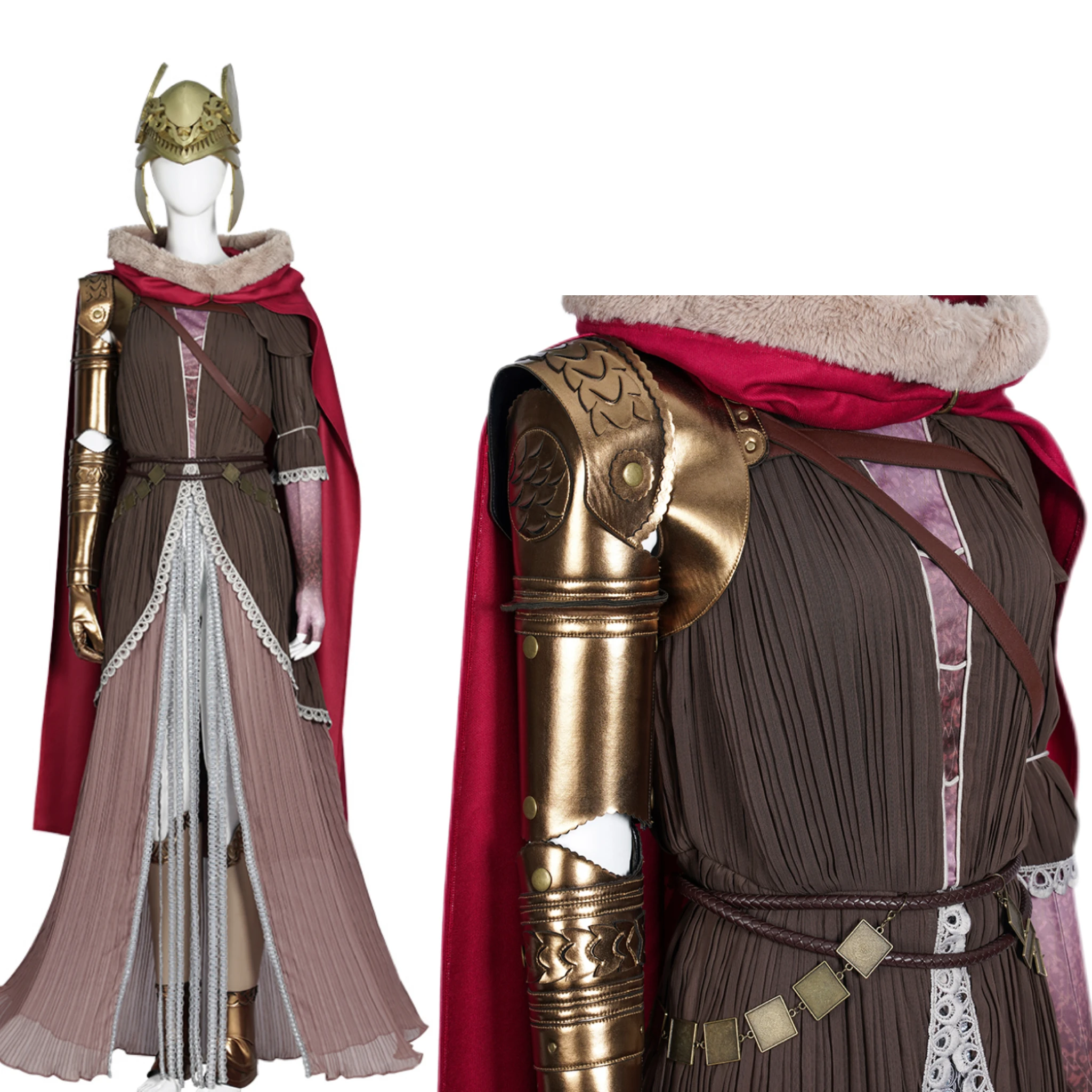 Malenia Cosplay Kostüm Disfraz Erwachsene Frauen Halloween Karneval Party Kleidung Image