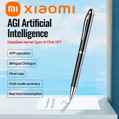 XIAOMI Q90A AI Voice Recorder ChatGPT Intelligent Transcription Translation Voice Recorder APP Control Portable Recorder