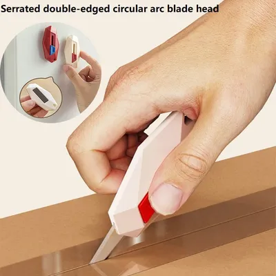 Box Opener Cutter Letter Envelope Opener Cute Magnet Knife Letter Openers Cute Mini Letter Brief Opener Box Cutter MGD03