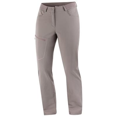 Salomon - Women's Wayfarer Warm - Winterhose Gr 42 - Short grau/braun Image