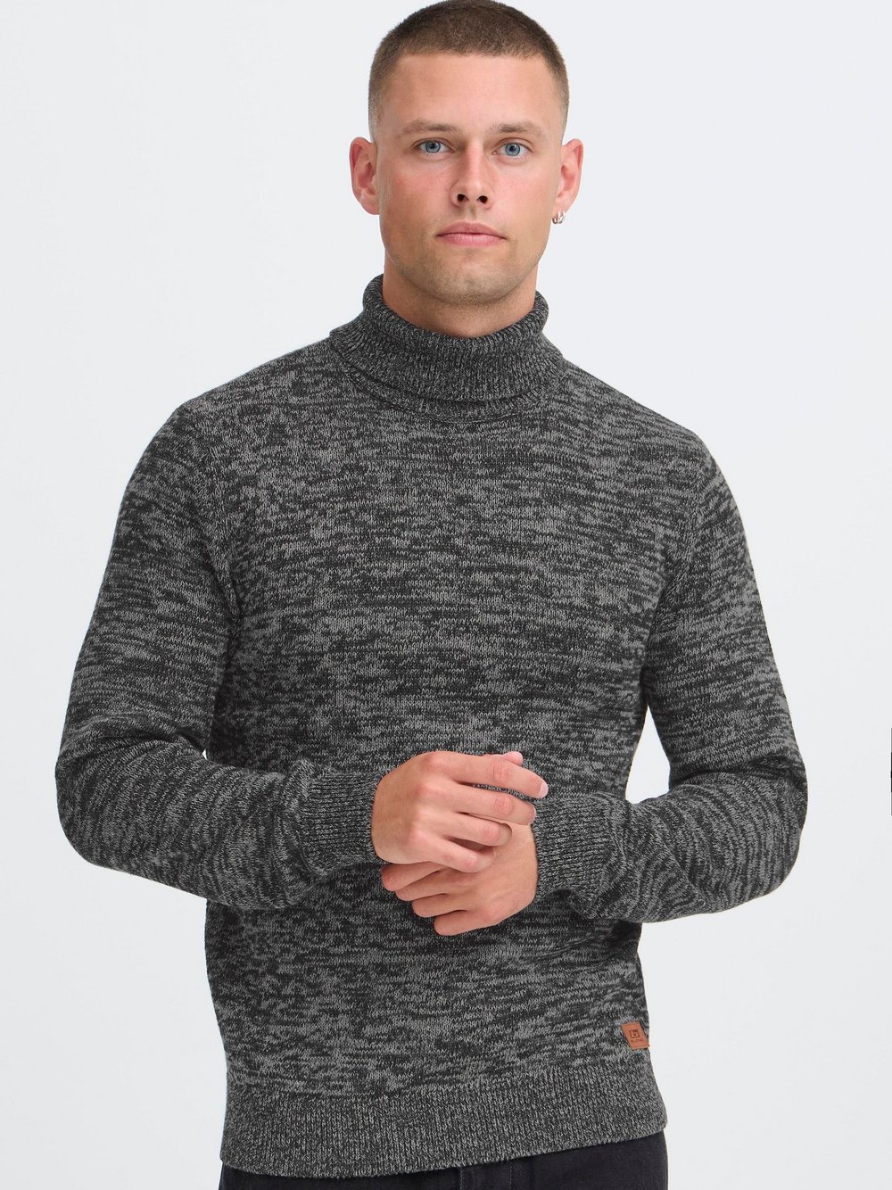 BLEND Rollkragenpullover Herren schwarz, XXXL Image