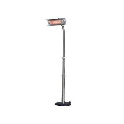 Brookstone Telescoping Infrared Patio Heater, Stainless Steel