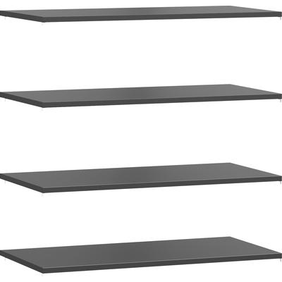 Einlegeboden "York Schlafen", grau (grau anthrazit), B:105,1cm H:2,2cm T:55cm, Spanplatte, SET ONE BY MUSTERRING, Einlegeböden, 4er-Set, anthrazit oder weiß, verschiedene Größen Image
