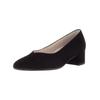 Pumps GABOR "Gabor Pumps Leder", Damen, Gr. 38,5, schwarz, Leder, elegant, Schuhe