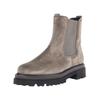Stiefelette GABOR "Gabor Stiefelette Veloursleder/Textil", Damen, Gr. 38,5, braun (grau, braun), Veloursleder, Textil, casual, Schuhe