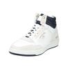 Sneaker PANTOFOLA D´ORO "Pantofola d'Oro Sneaker Leder/Textil", Gr. 45, grau (weiß, grau), Leder, Textil, casual, Schuhe