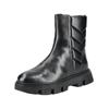 Stiefelette GEOX "Geox Stiefelette Leder/Synthetik", Damen, Gr. 36, schwarz, Leder, Synthetik, casual, Schuhe